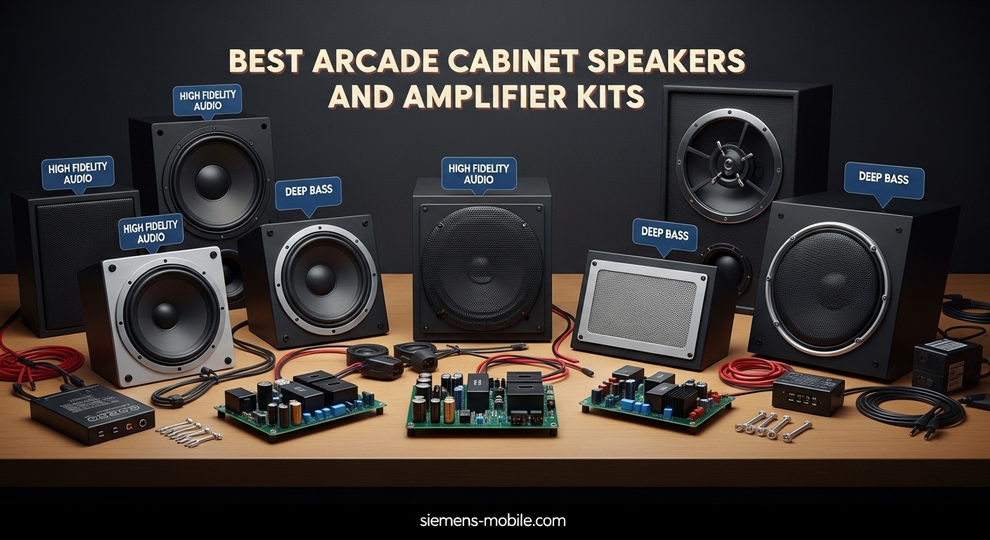 Best Arcade Cabinet Speakers and Amplifier Kits