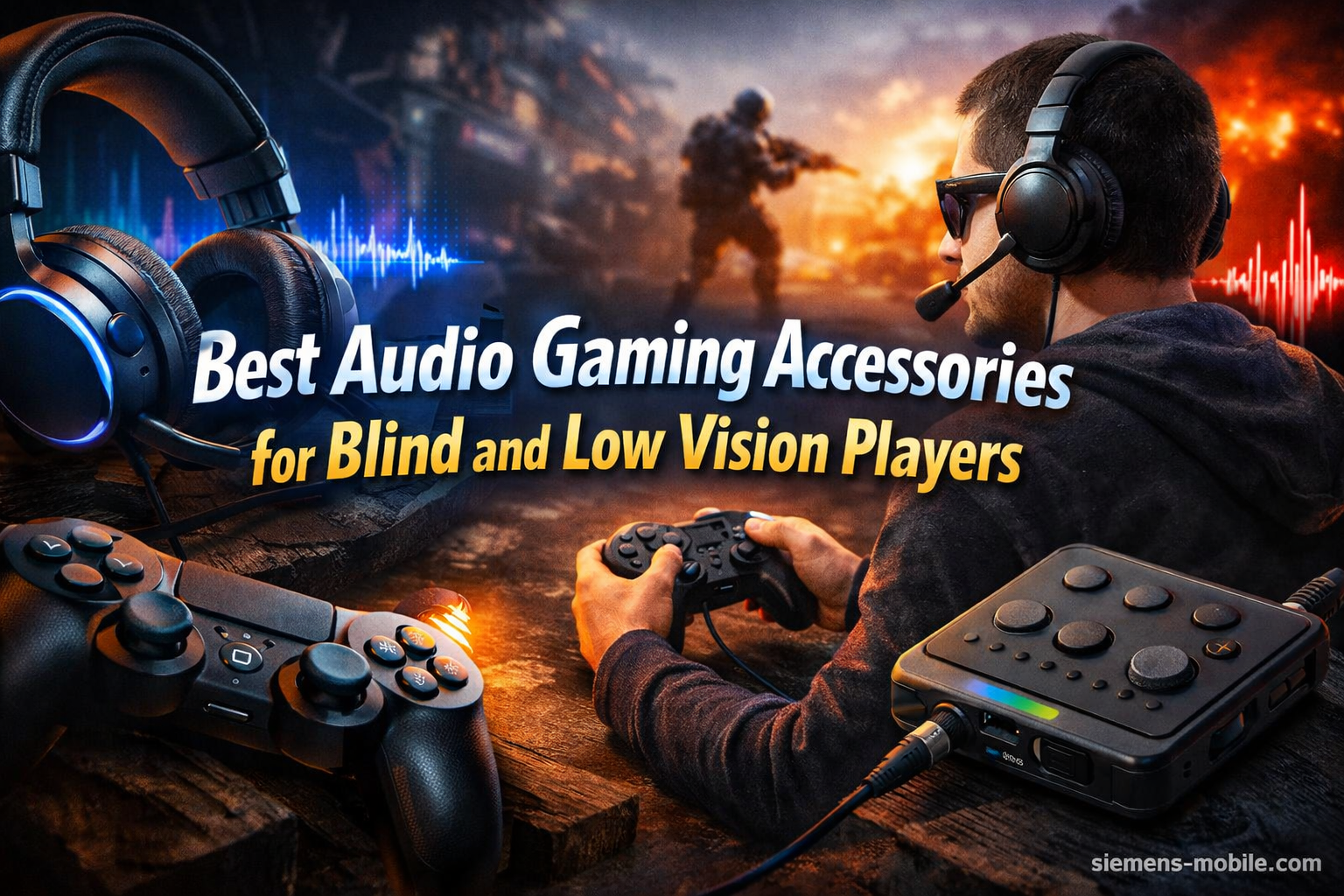 Best Audio Gaming Accessories for Blind and Low Vision Players