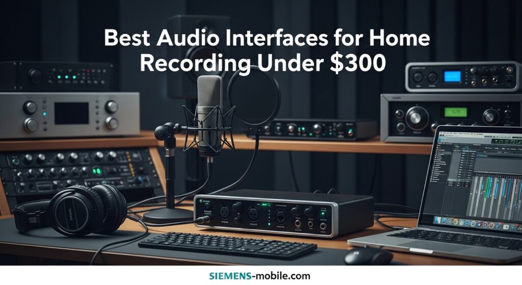 Best Audio Interfaces for Home Recording Under $300