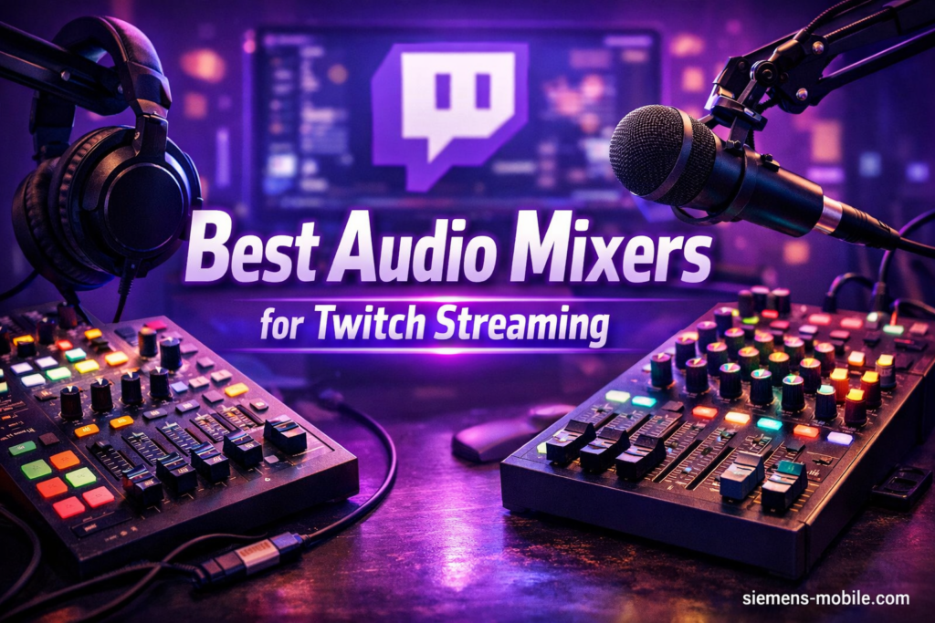 Best Audio Mixers for Twitch Streaming