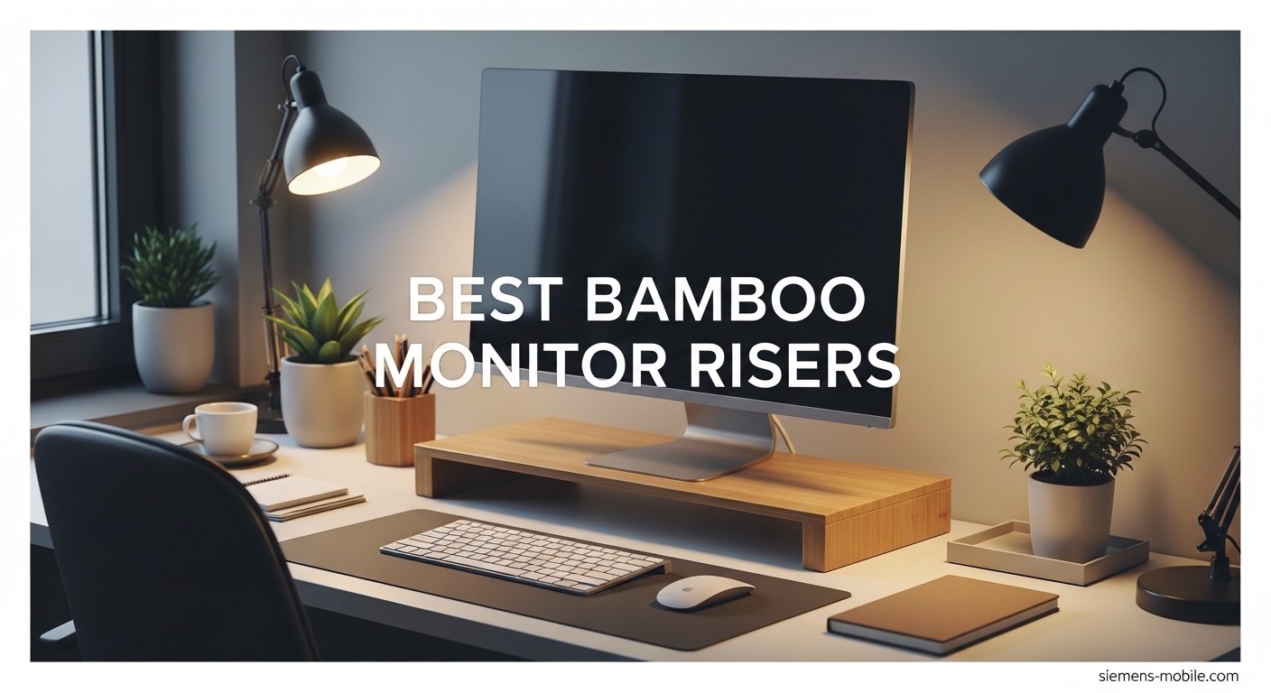 Best Bamboo Monitor Risers