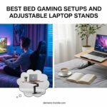 Best Bed Gaming Setups and Adjustable Laptop Stands