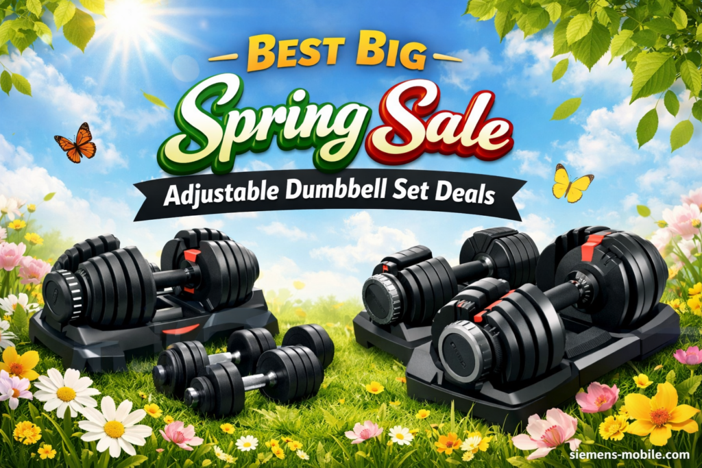 Best Big Spring Sale Adjustable Dumbbell Set Deals