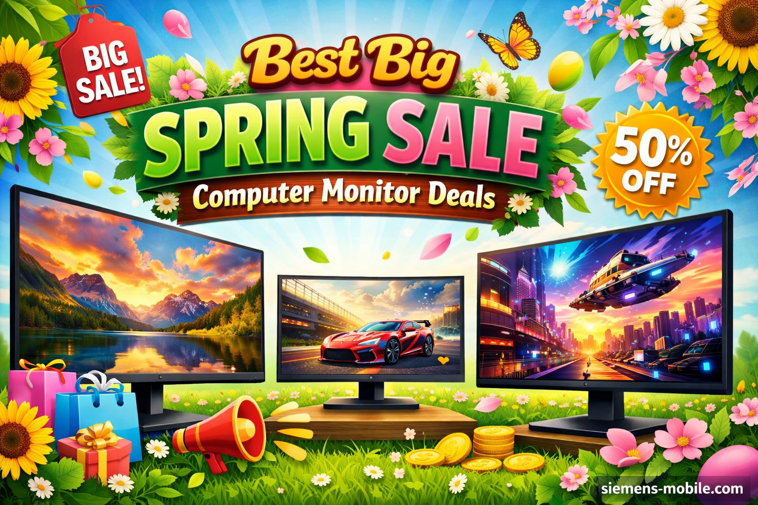 Best Big Spring Sale Computer Monitor Deals