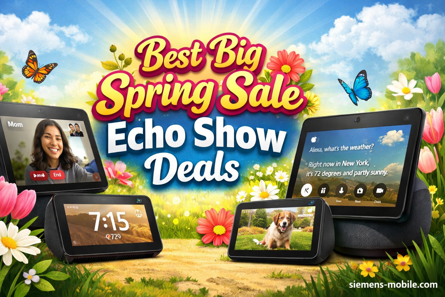 Best Big Spring Sale Echo Show Deals