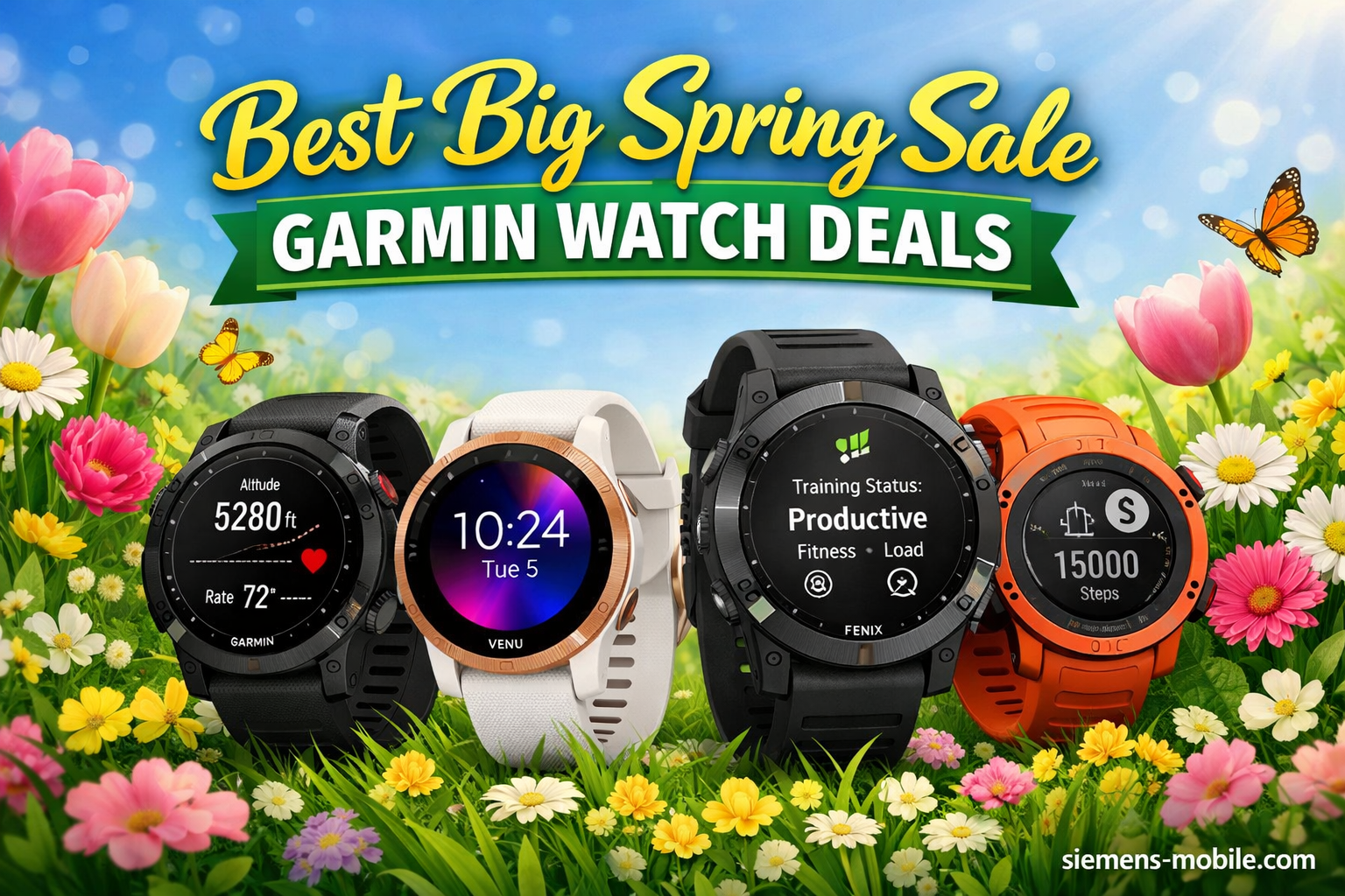 Best Big Spring Sale Garmin Watch Deals