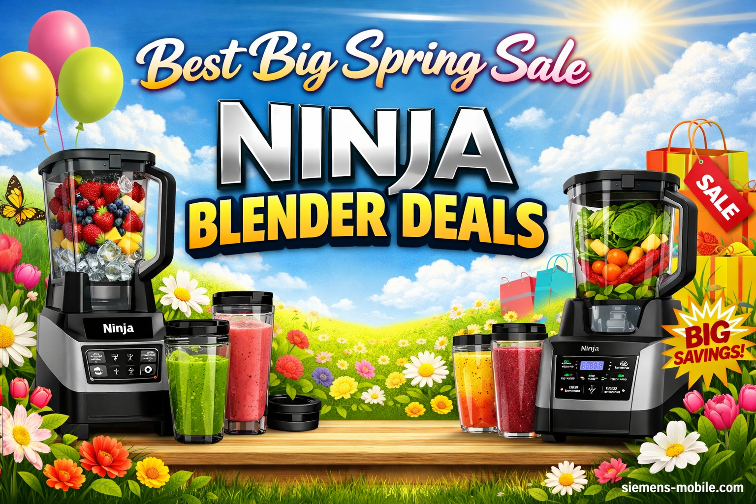 Best Big Spring Sale Ninja Blender Deals