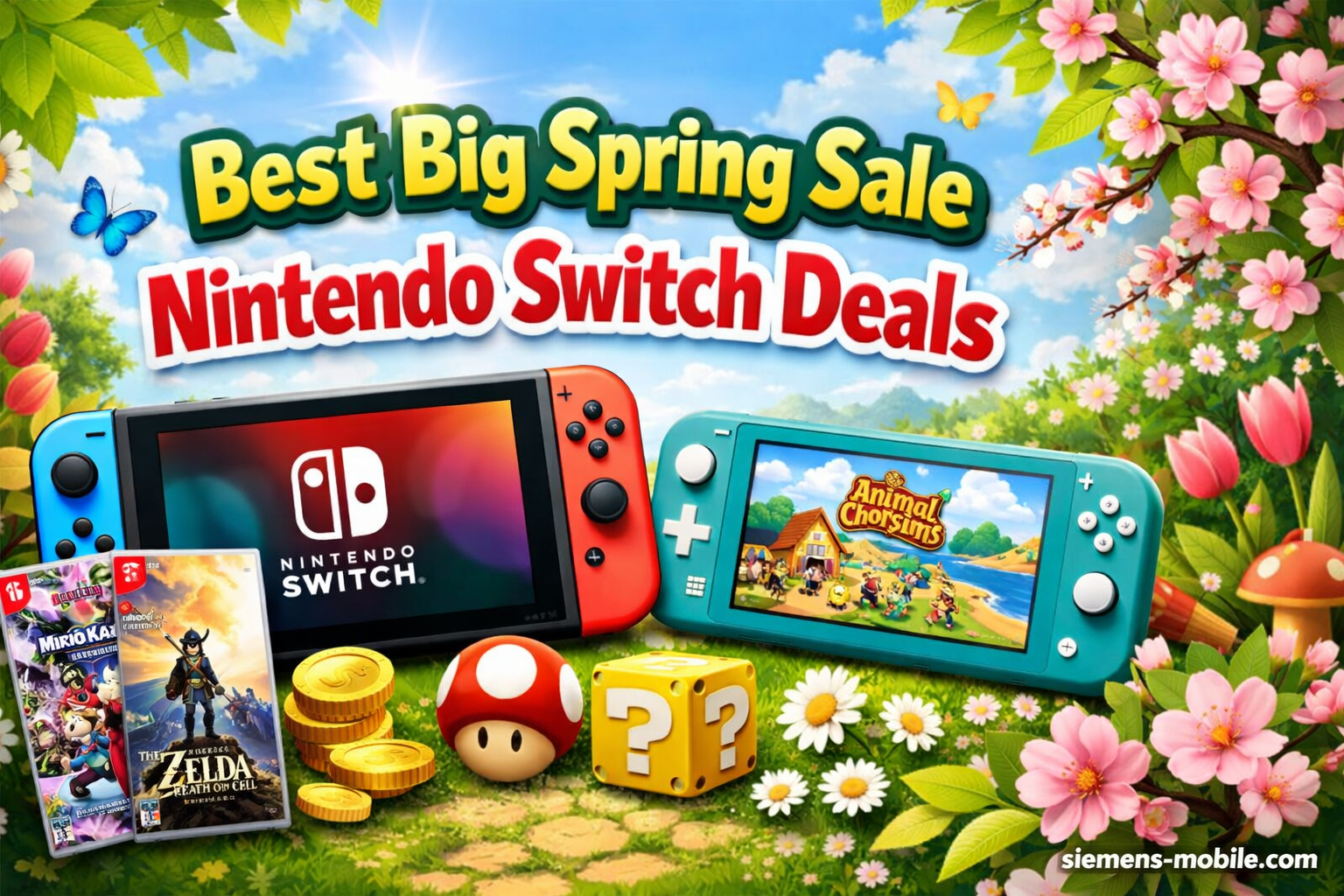 Best Big Spring Sale Nintendo Switch Deals