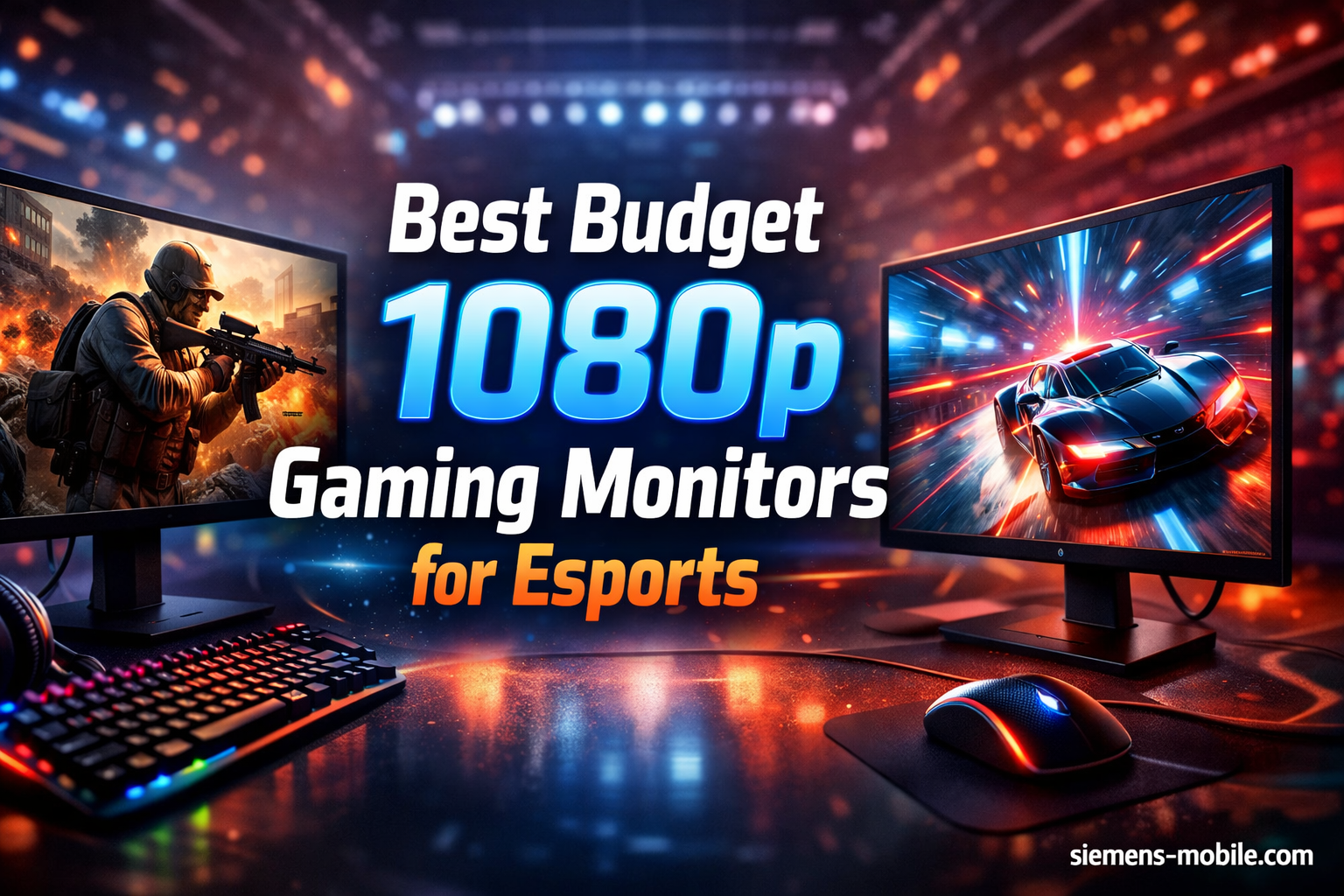Best Budget 1080p Gaming Monitors for Esports