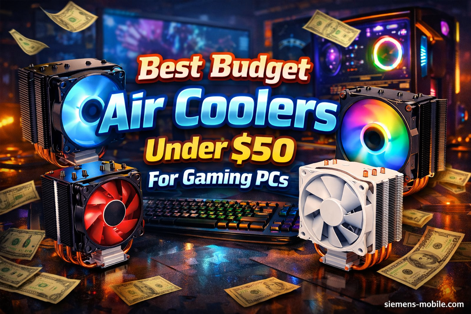 Best Budget Air Coolers Under $50 For Gaming PCs
