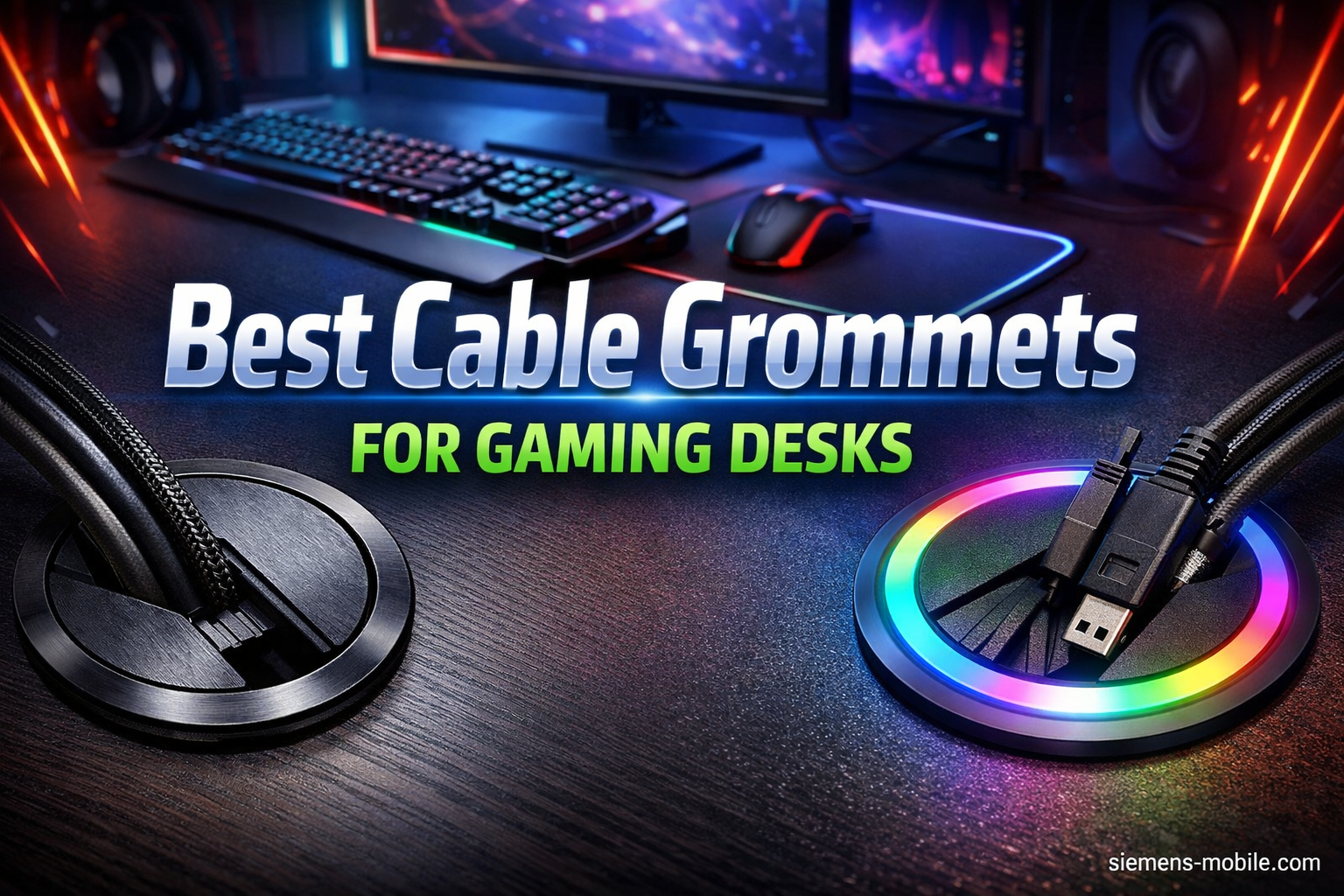 Best Cable Grommets for Gaming Desks
