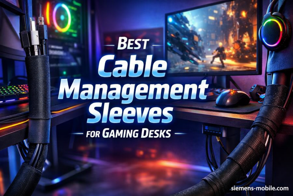 Best Cable Management Sleeves for Gaming Desks