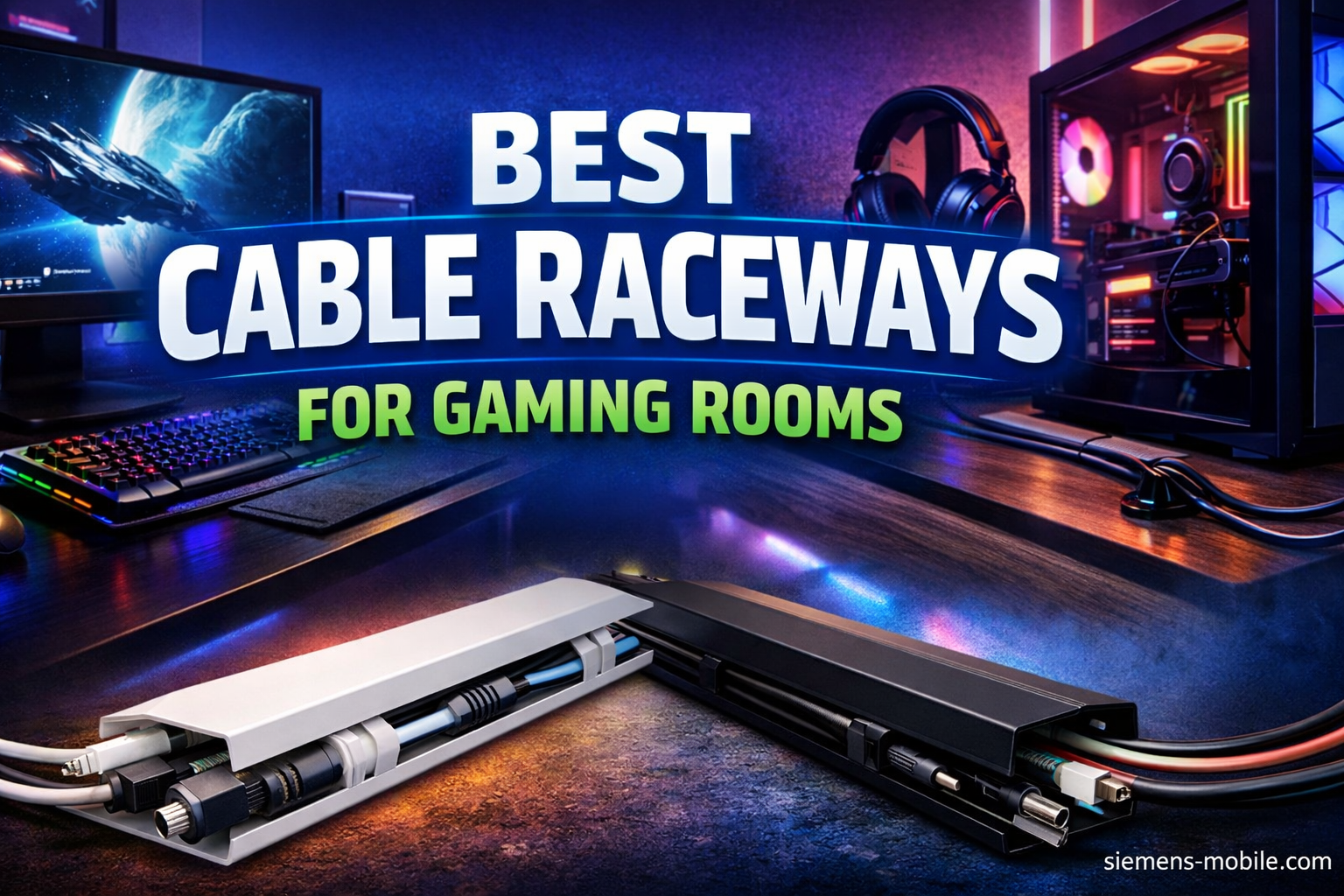 Best Cable Raceways for Gaming Rooms