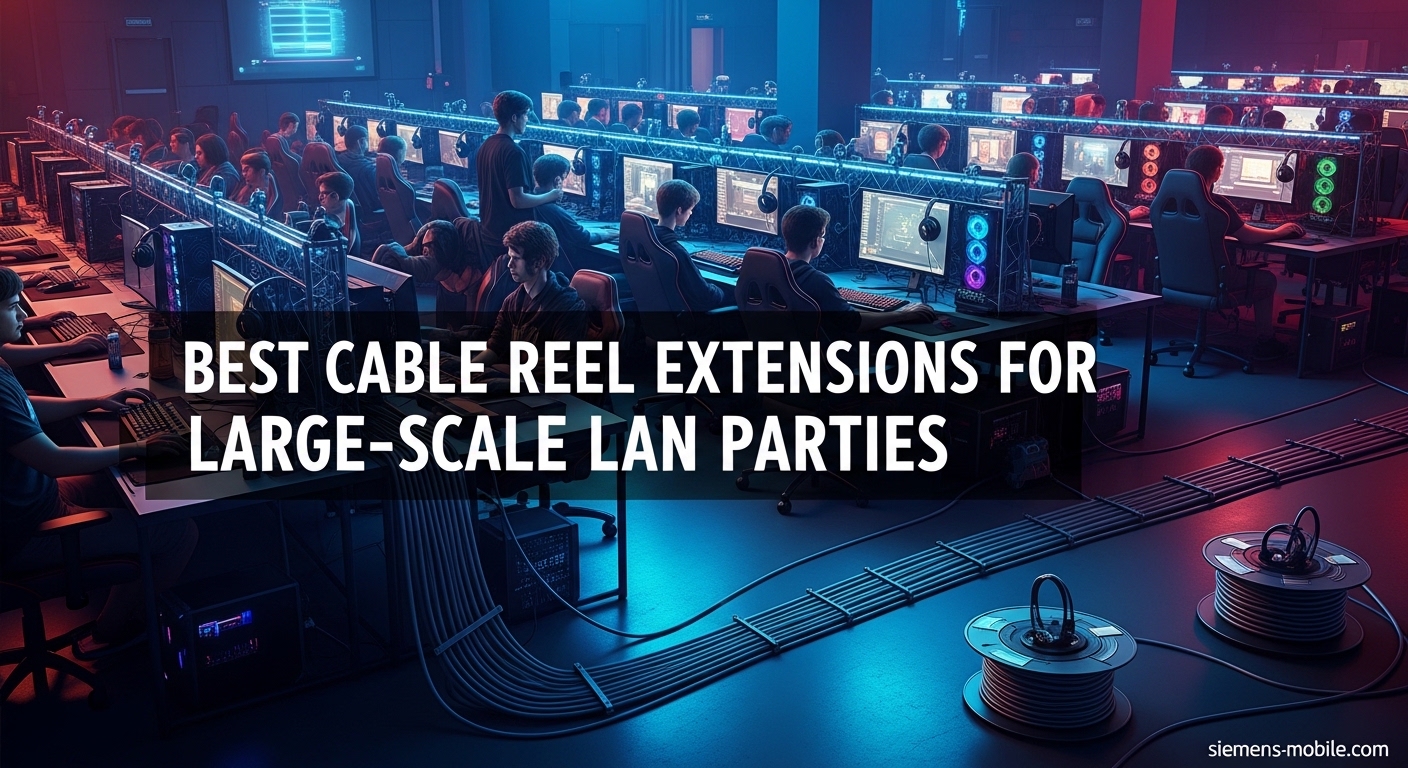 Best Cable Reel Extensions for Large-Scale LAN Parties