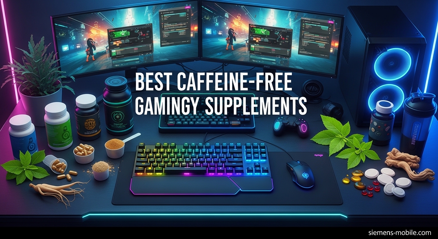 Best Caffeine-Free Gaming Energy Supplements