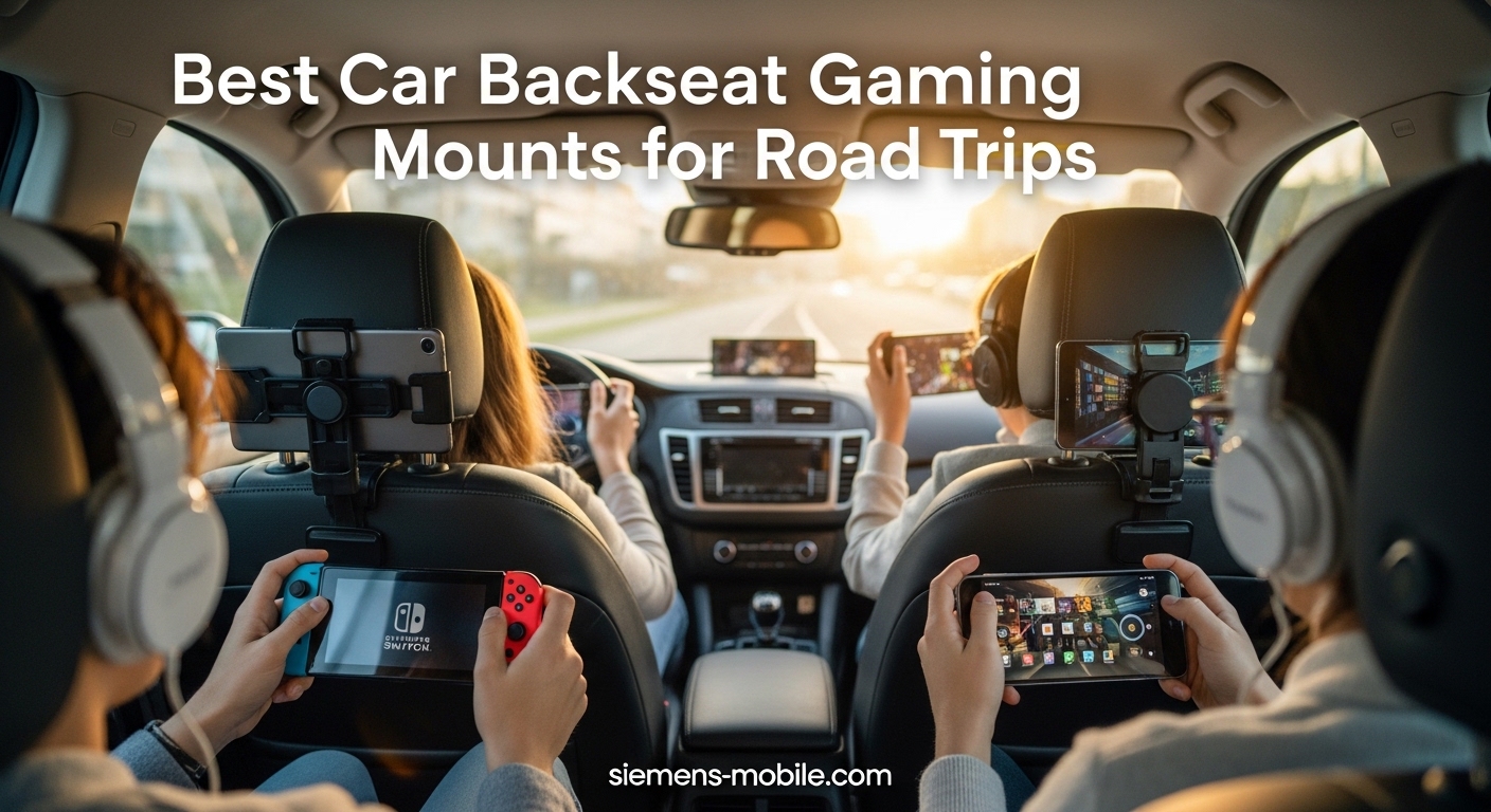 Best Car Backseat Gaming Mounts for Road Trips