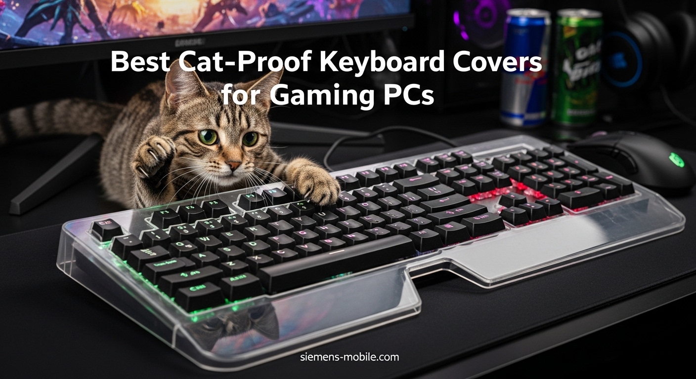 Best Cat-Proof Keyboard Covers for Gaming PCs