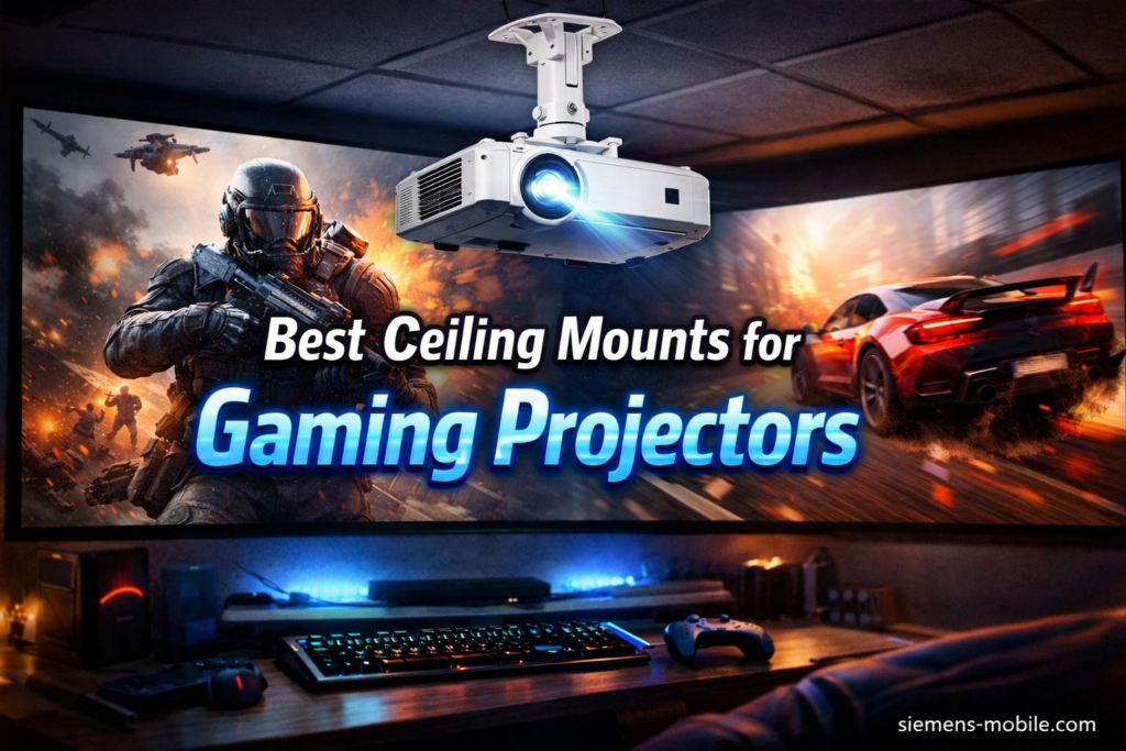 Best Ceiling Mounts for Gaming Projectors