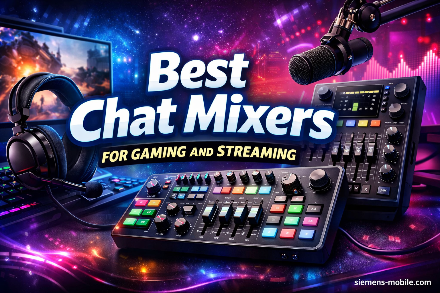 Best Chat Mixers for Gaming and Streaming
