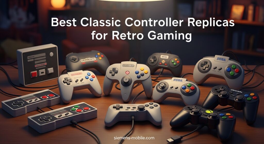Best Classic Controller Replicas for Retro Gaming