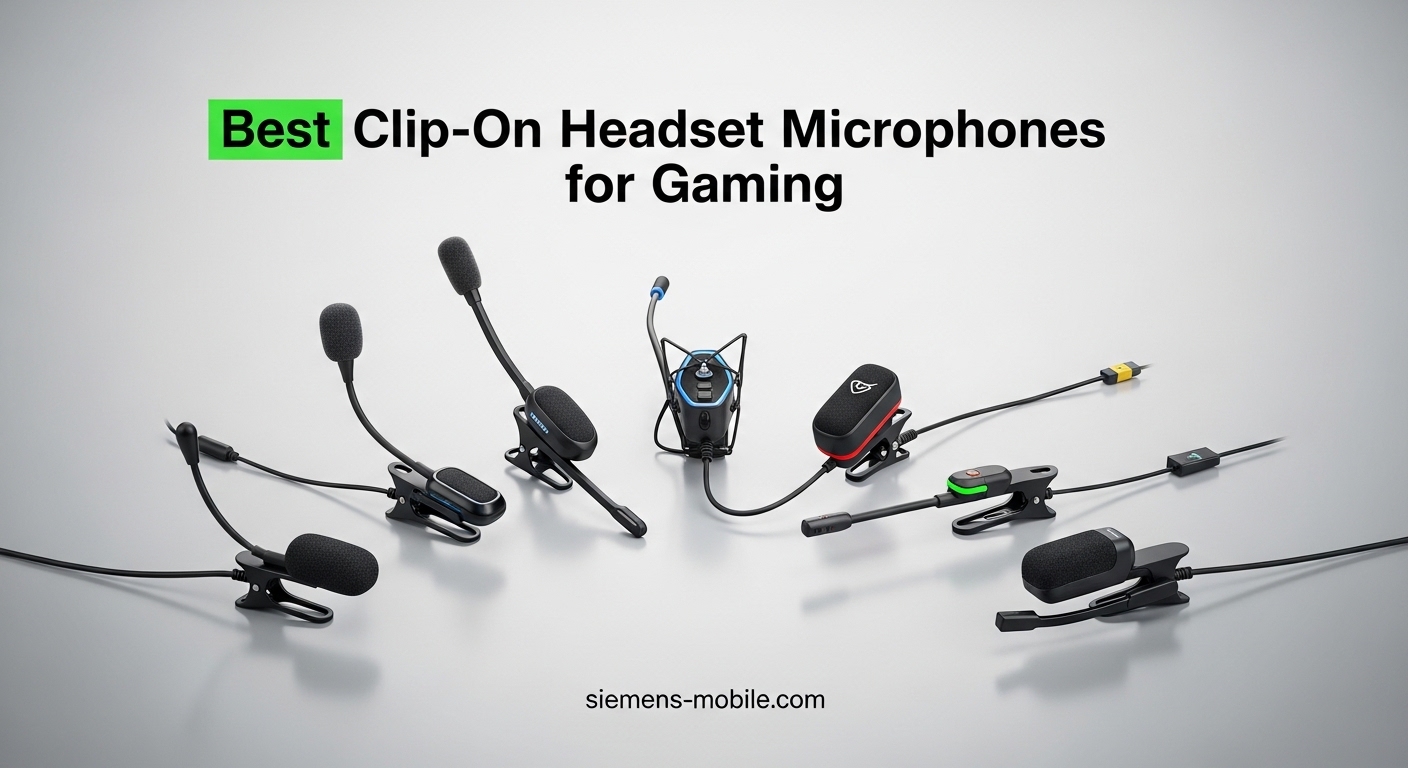 Best Clip-On Headset Microphones for Gaming