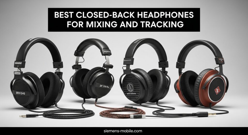 Best Closed-Back Headphones for Mixing and Tracking