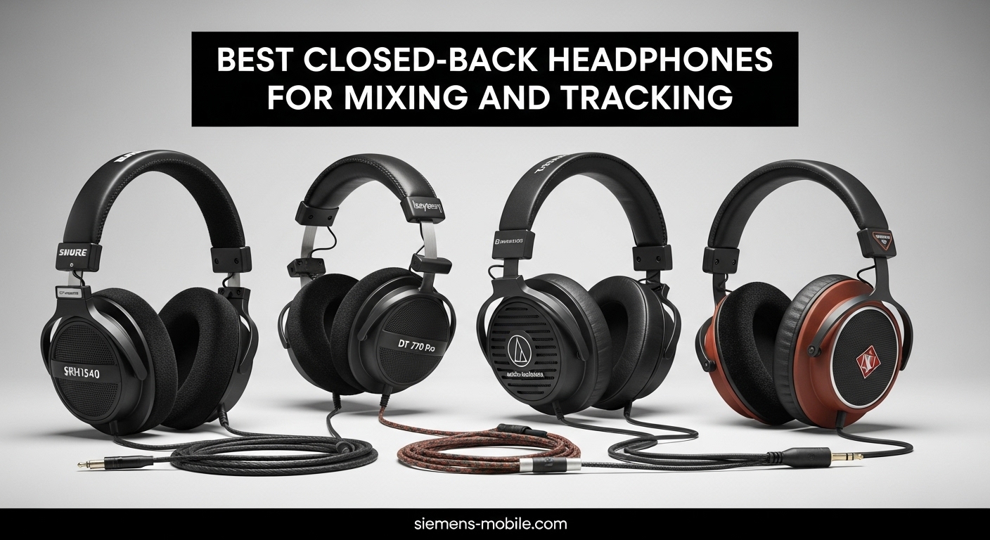 Best Closed-Back Headphones for Mixing and Tracking
