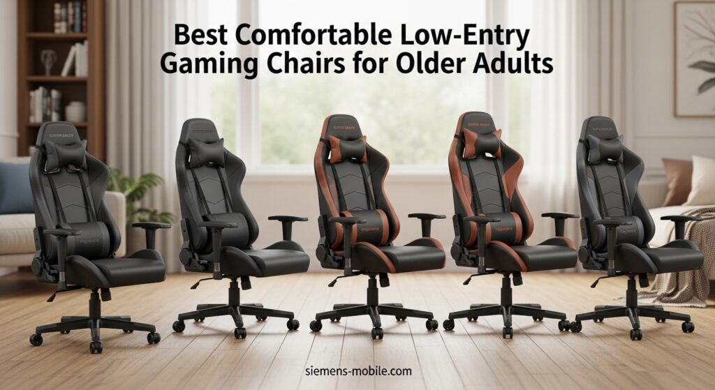 Best Comfortable Low-Entry Gaming Chairs for Older Adults