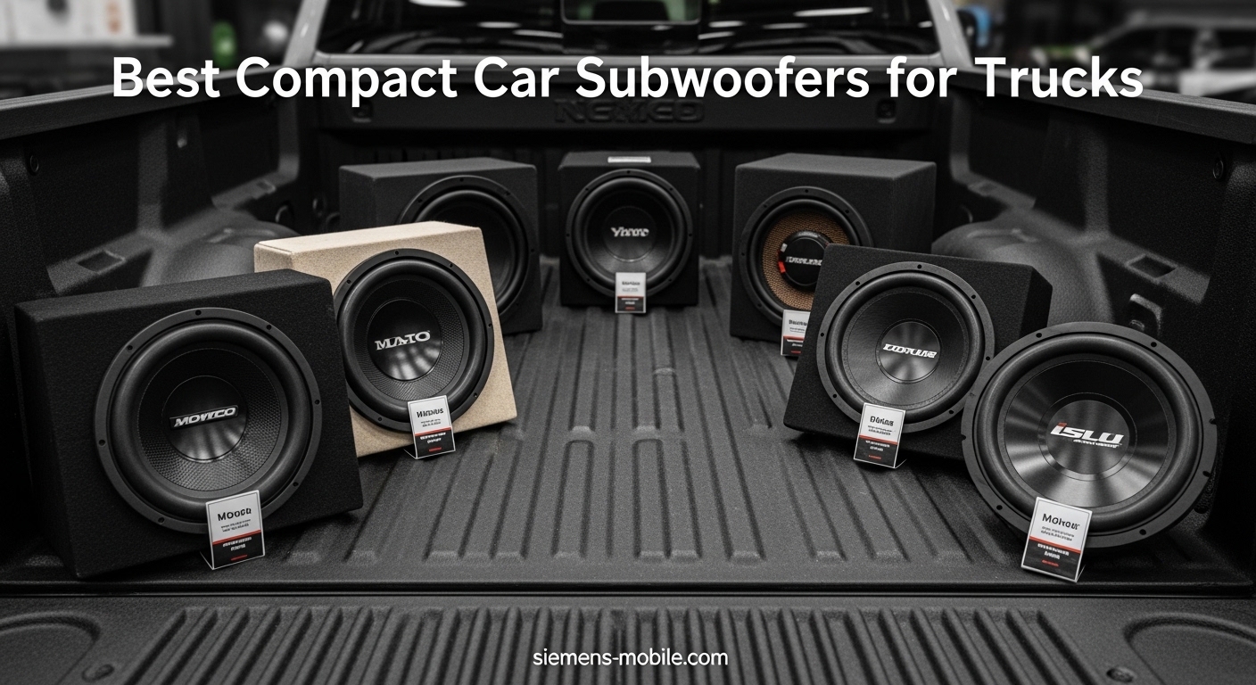 Best Compact Car Subwoofers for Trucks