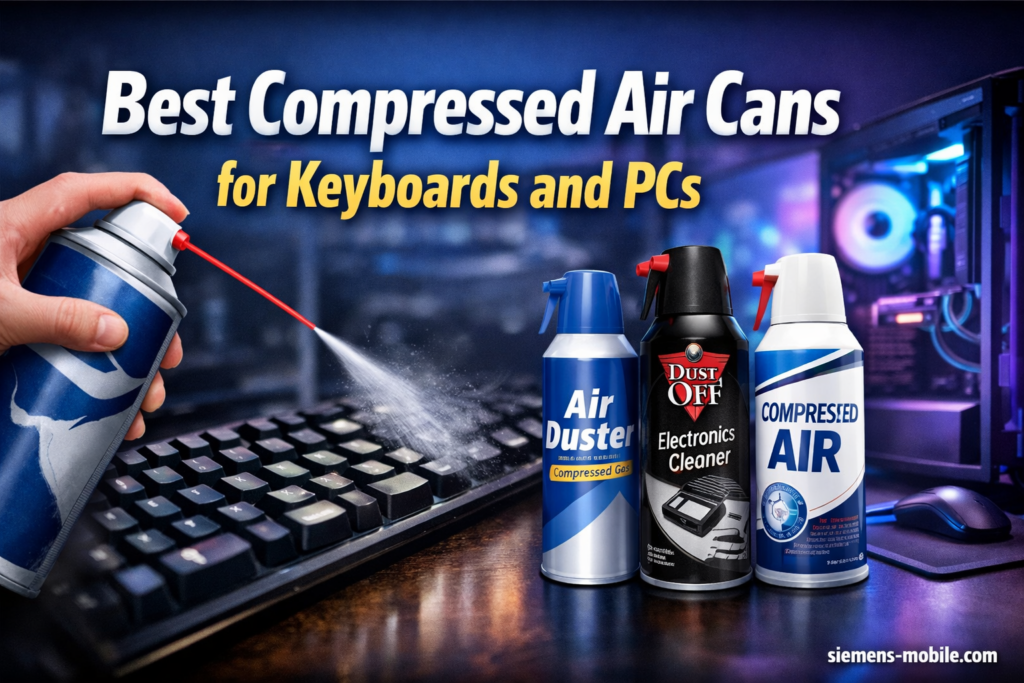 Best Compressed Air Cans for Keyboards and PCs