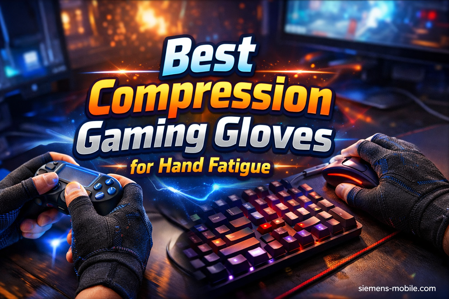 Best Compression Gaming Gloves for Hand Fatigue