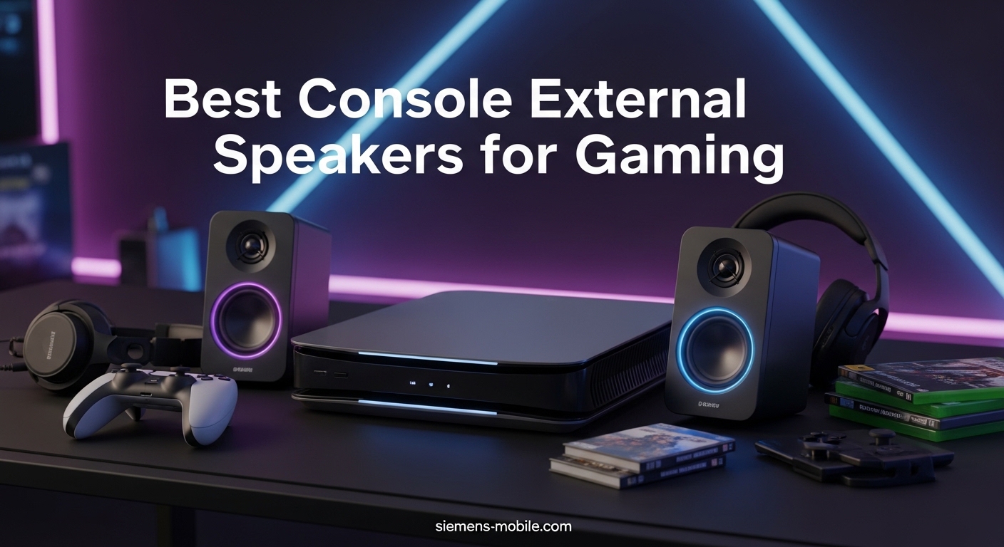 Best Console External Speakers for Gaming