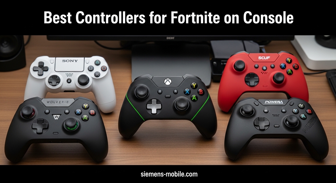 Best Controllers for Fortnite on Console