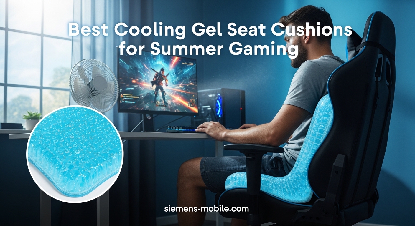 Best Cooling Gel Seat Cushions for Summer Gaming