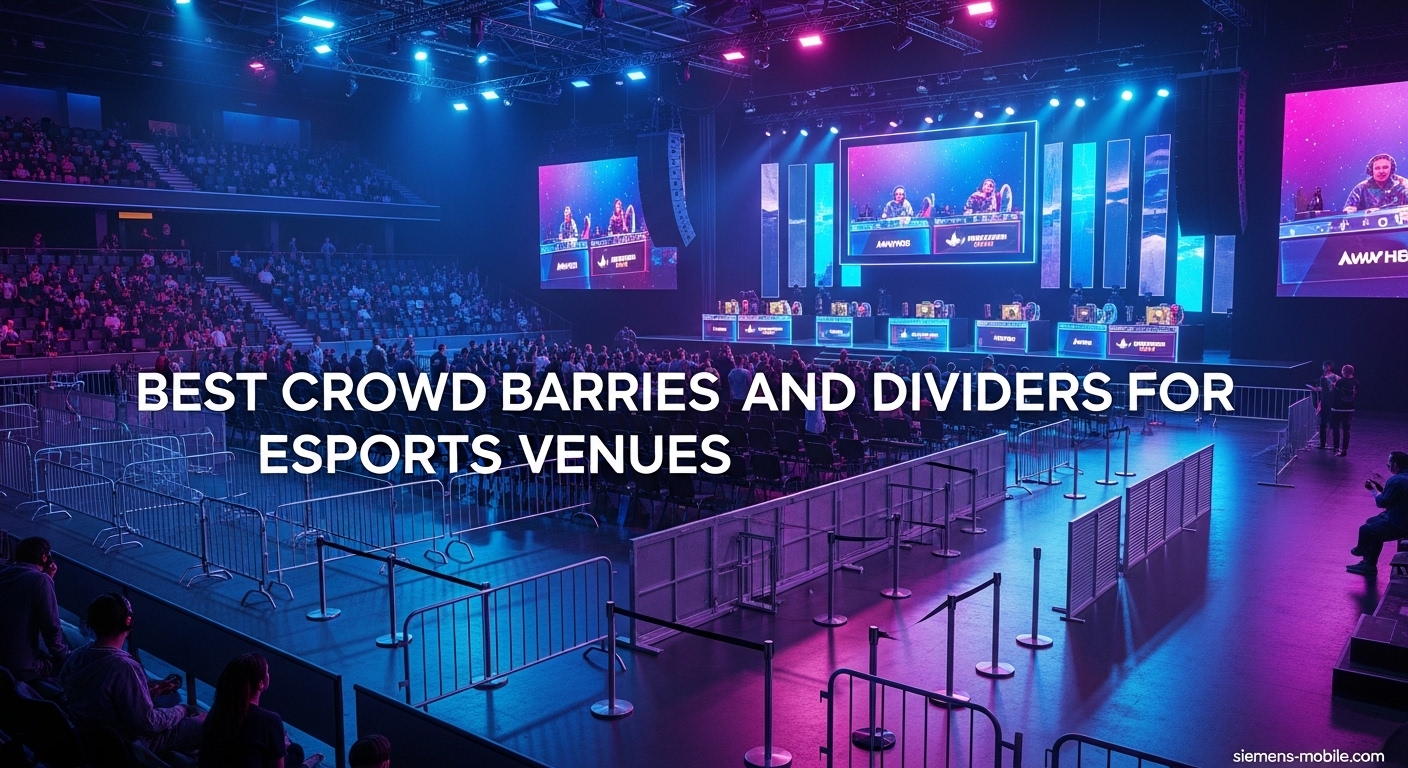 Best Crowd Barriers and Dividers for Esports Venues