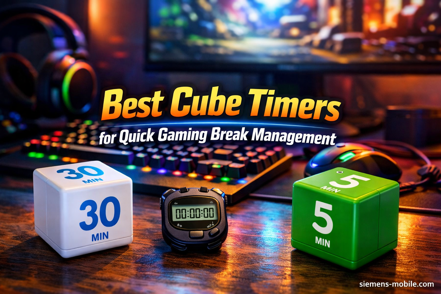 Best Cube Timers for Quick Gaming Break Management