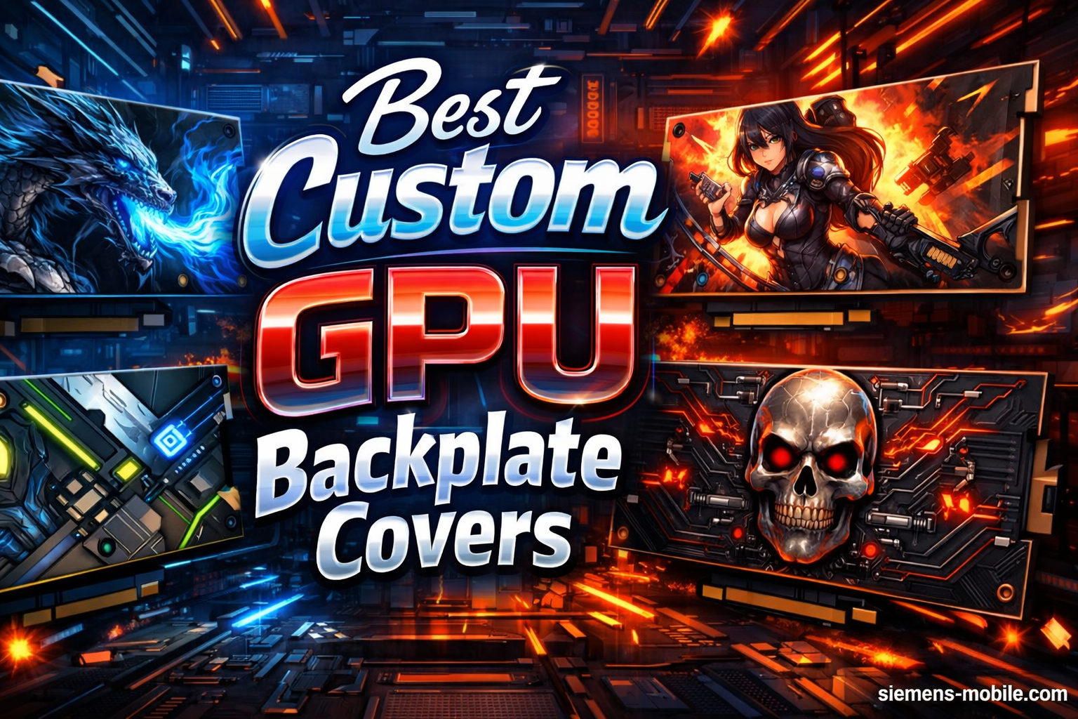 Best Custom GPU Backplate Covers