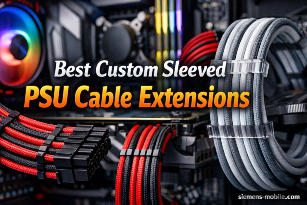 Best Custom Sleeved PSU Cable Extensions