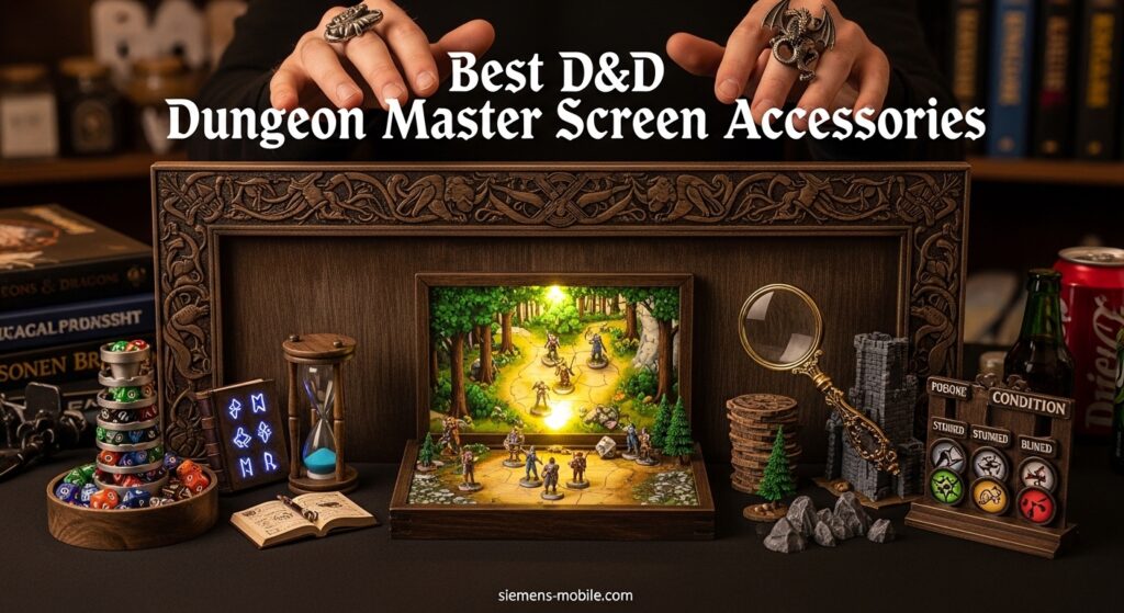Best D&D Dungeon Master Screen Accessories