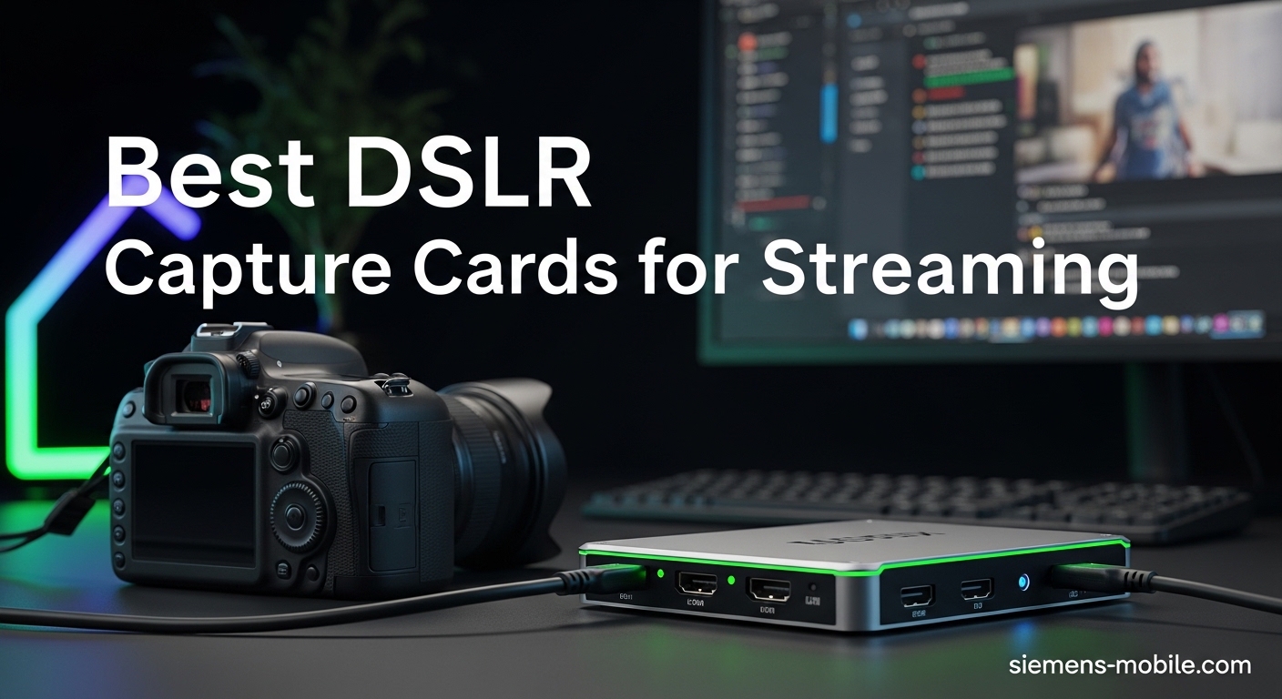 Best DSLR Capture Cards for Streaming