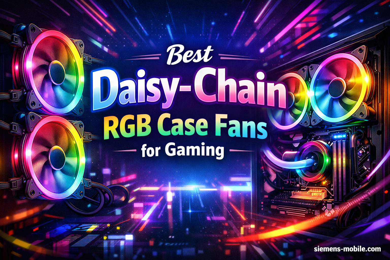 Best Daisy-Chain RGB Case Fans for Gaming
