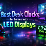 Best Desk Clocks for Gamers with LED Displays