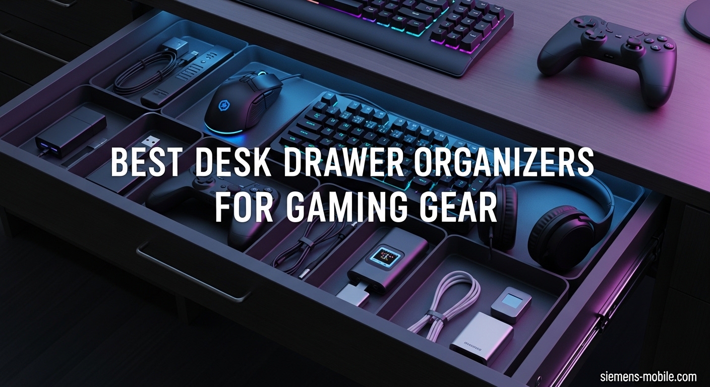 Best Desk Drawer Organizers for Gaming Gear