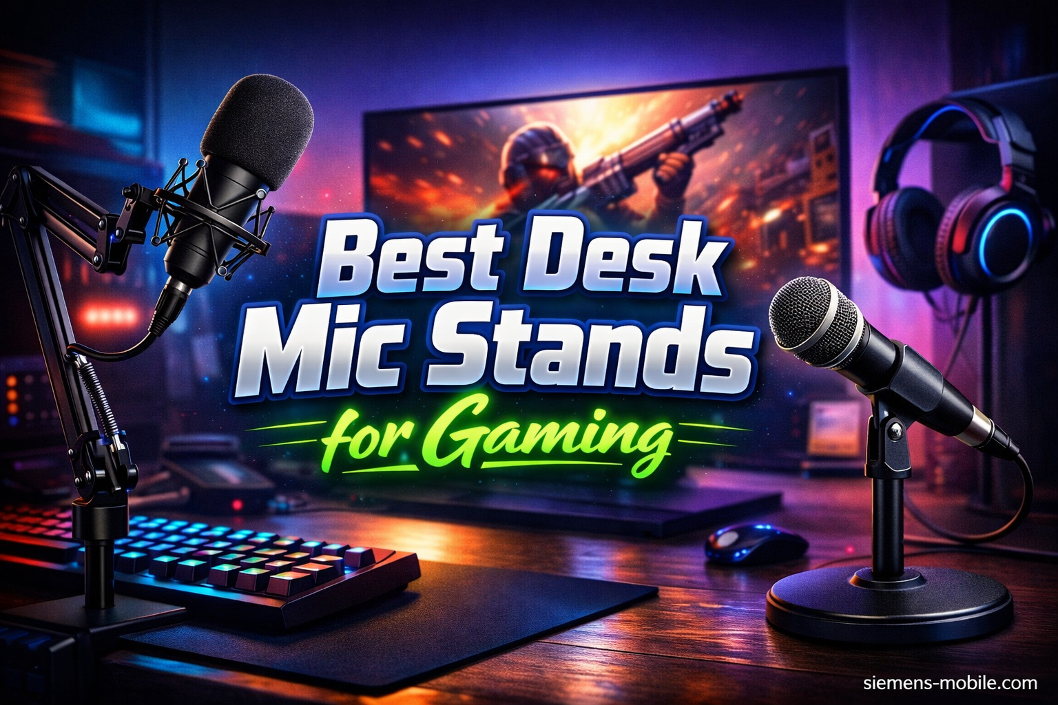 Best Desk Mic Stands for Gaming