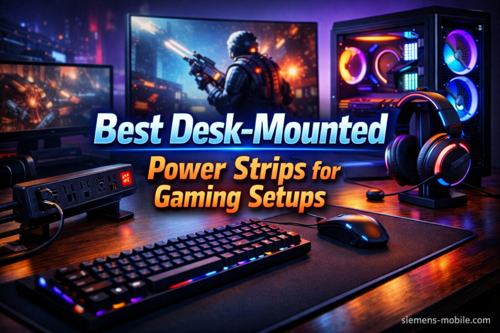 Best Desk-Mounted Power Strips for Gaming Setups