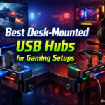 Best Desk-Mounted USB Hubs for Gaming Setups