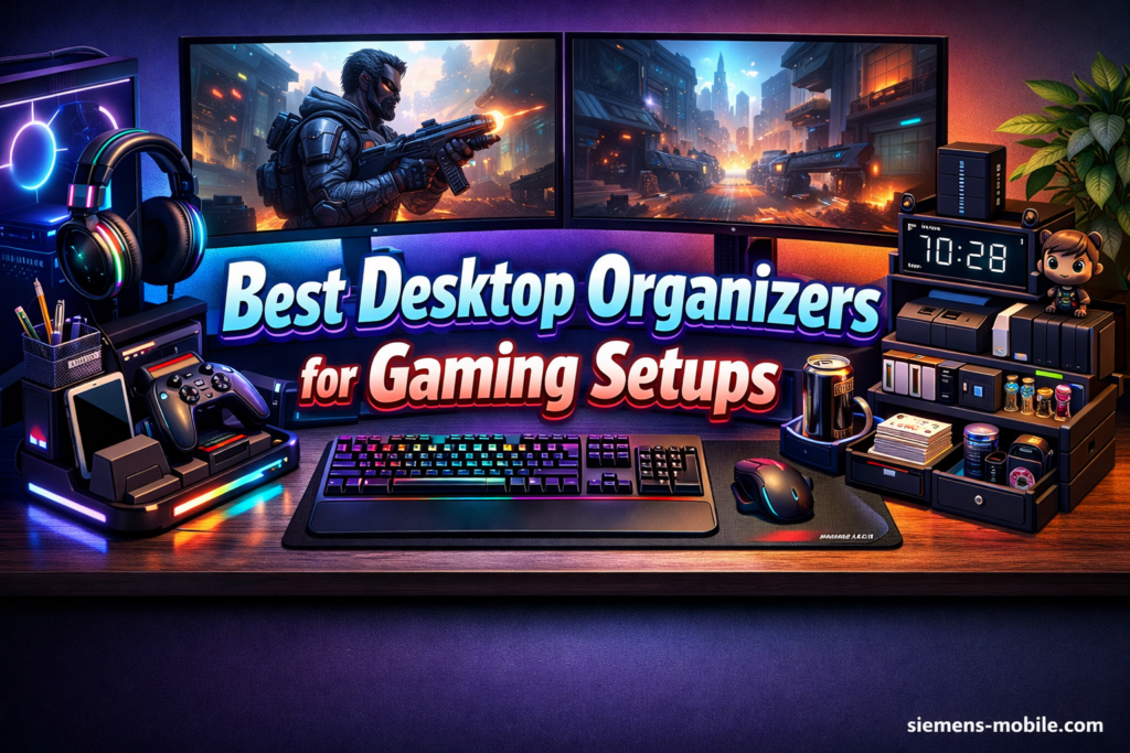 Best Desktop Organizers for Gaming Setups