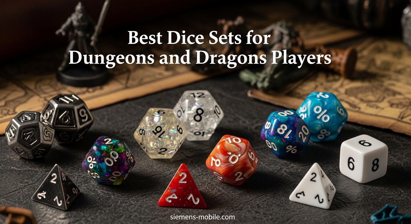 Best Dice Sets for Dungeons and Dragons Players