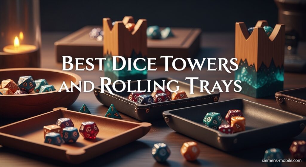 Best Dice Towers and Rolling Trays