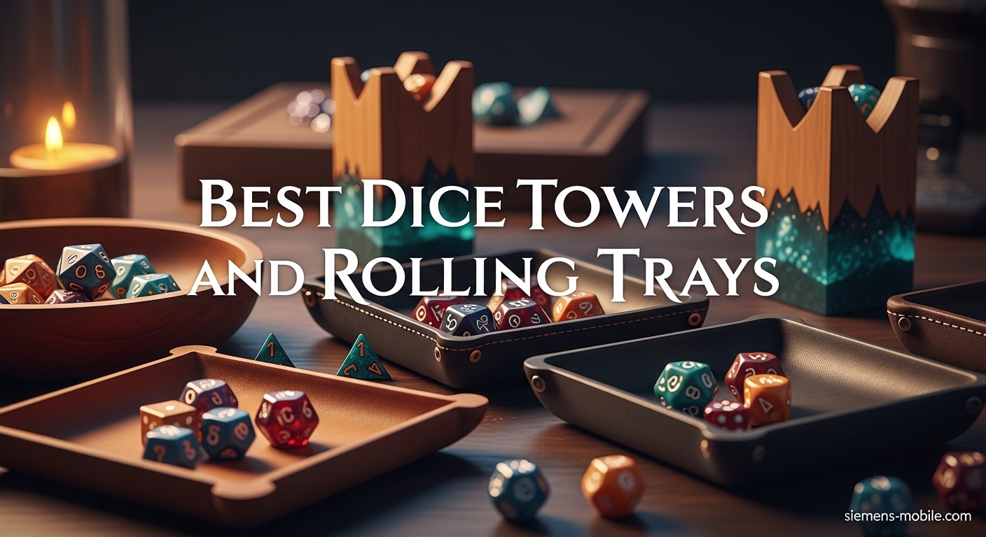 Best Dice Towers and Rolling Trays